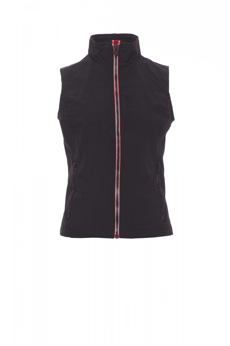 Giacca Gilet Uomo PAYPER Horizon R. 2.0 - 100% Nylon, Blu Navy, Taglia L, Interno Retinato, Tasche E Zip, Predisposizione Cuffie